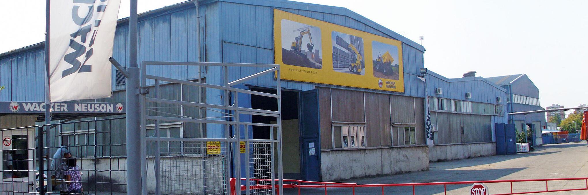 Wacker Neuson Kragujevac site.