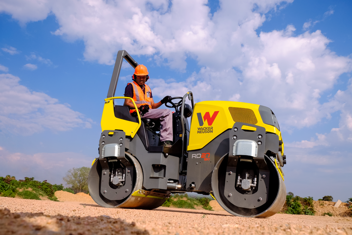 RD Roller on the Jobsite