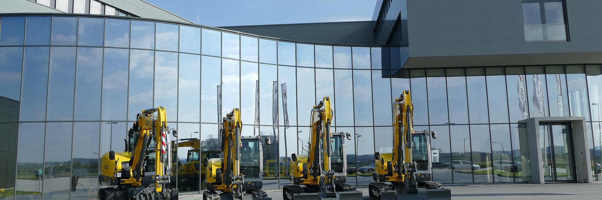 Wacker Neuson production building in Hörsching.